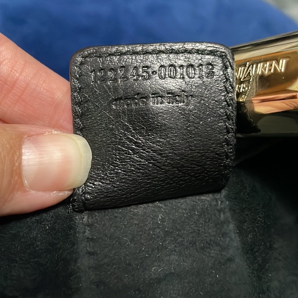 YSL St Tropez Leopard Print Pony Hair Hobo - Picture 9 of 10